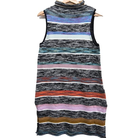 Anthropologie Space Tie Dye Mock Neck Dress Top - Picture 2 of 6